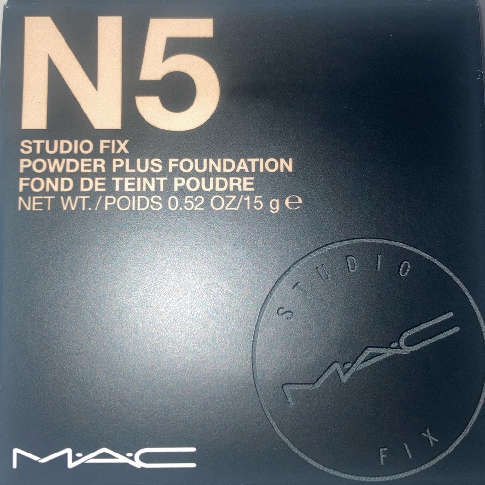 x1 MAC N5 STUDIO FIX PRESSED POWDER BRAND NEW BOXED